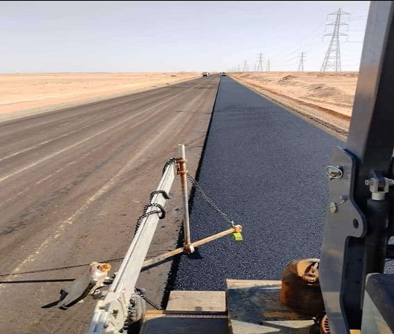 تجهيز أرضية قبل فرش الأسفلت